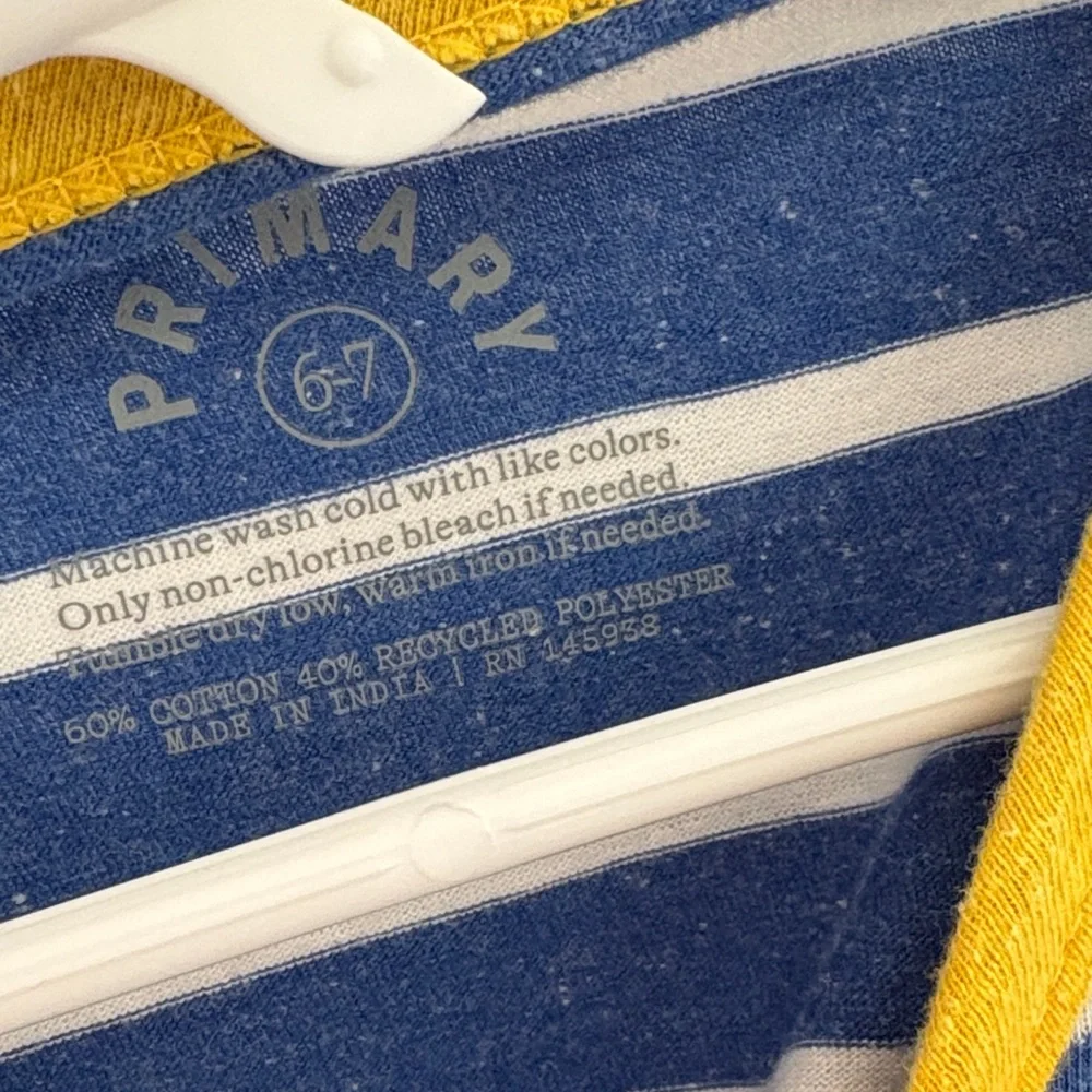 Primary Striped Boys Top